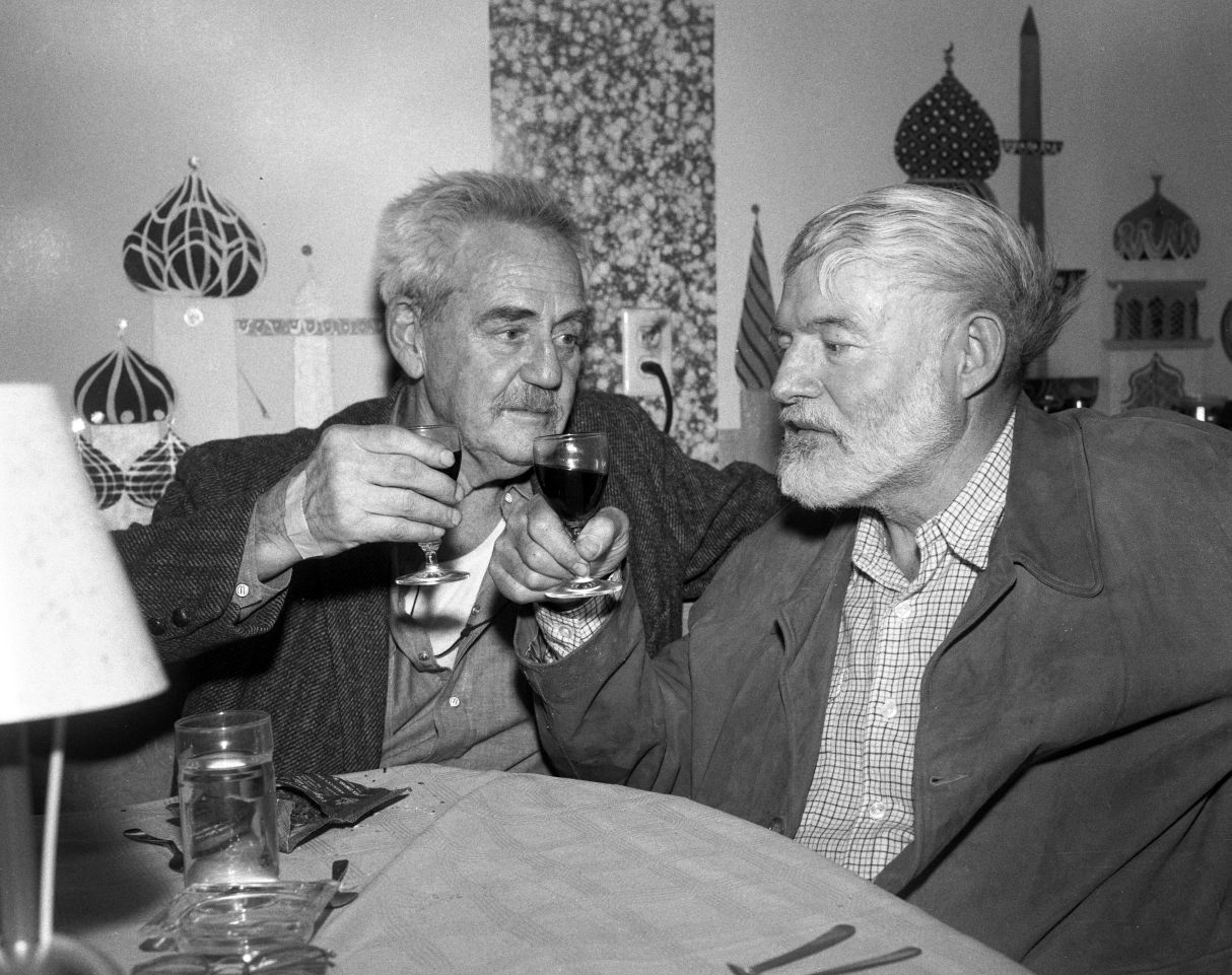 Ernest Hemingway and Waldo Peirce